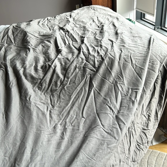 Restoration Hardware Italian 1000 Thread Count Luxe Sateen Duvet Set - Picture 7 of 9